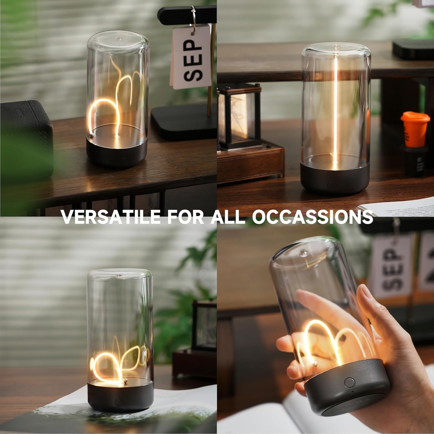 Magnetic lamp light