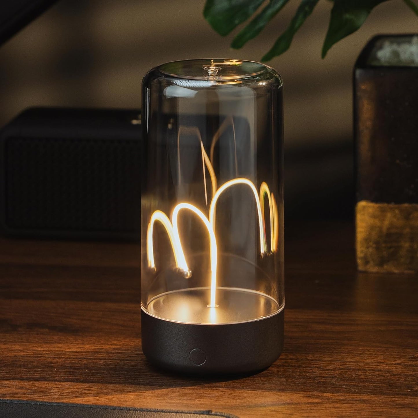 Magnetic lamp light